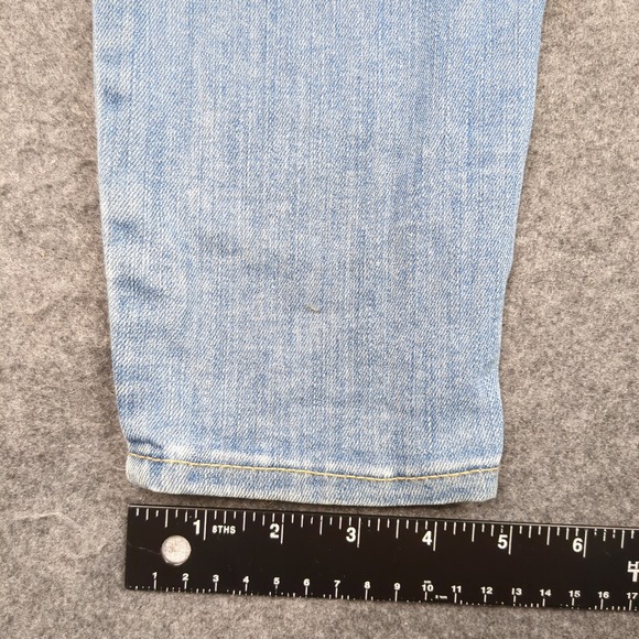 Levi Strauss Signature Mid Rise Skinny Jeans Light Wash Size 8M W29 L30 - Picture 9 of 15
